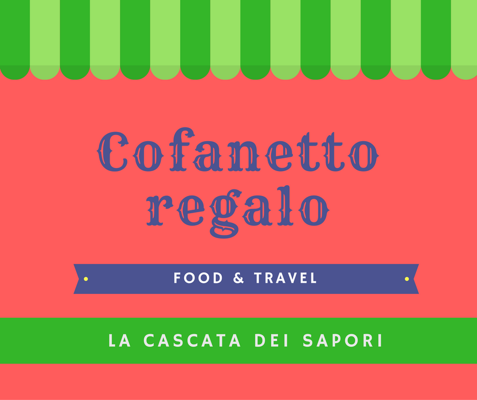 Cofanetto regalo food and travel
