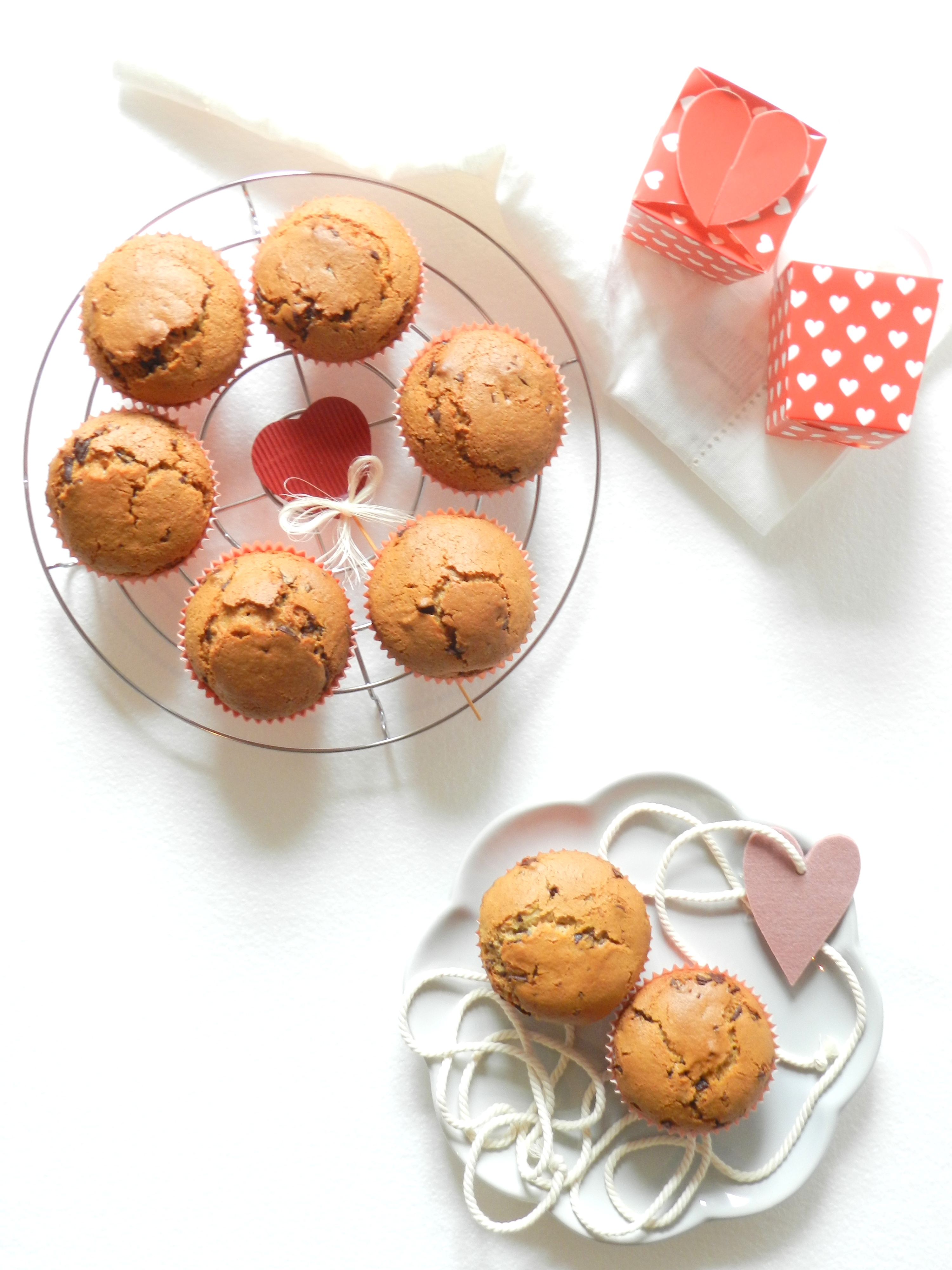 muffin in love - MUFFIN al cioccolato e burro di arachidi