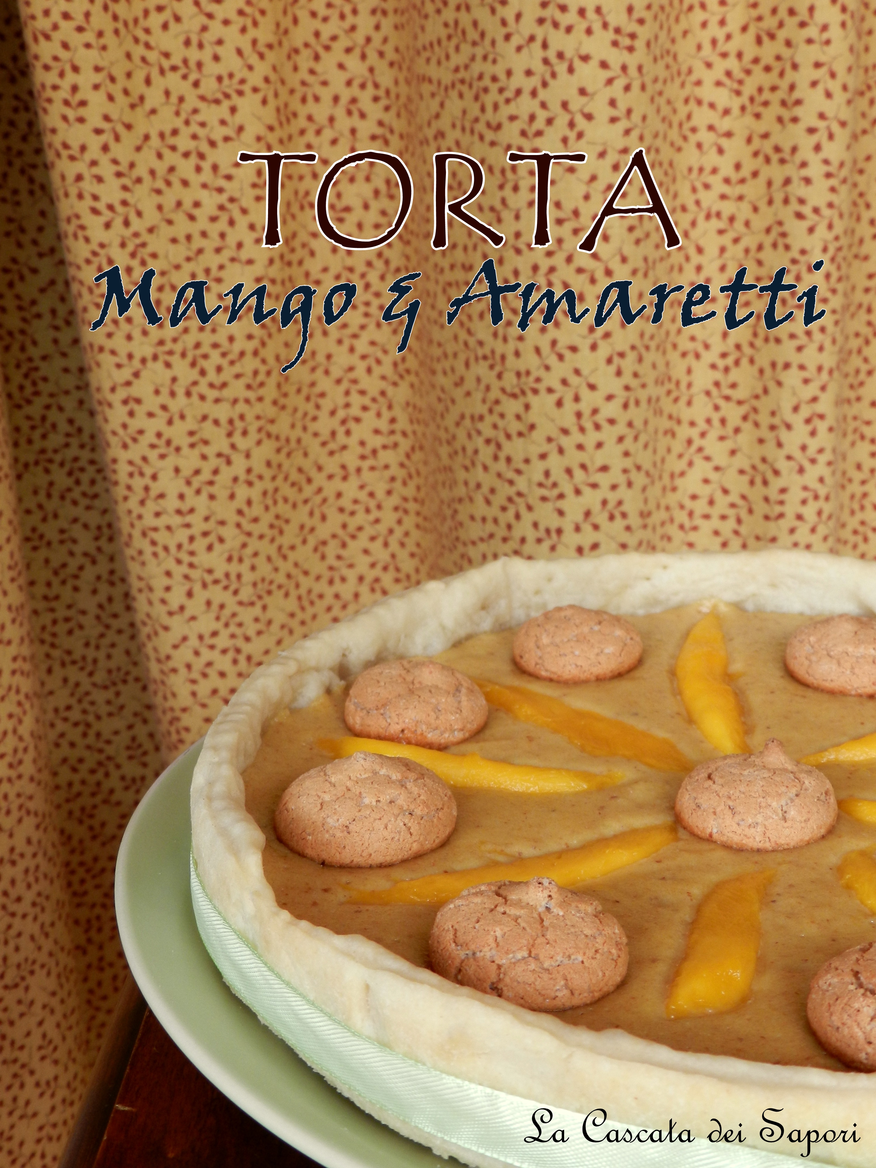 Torta-mango-e-amaretti