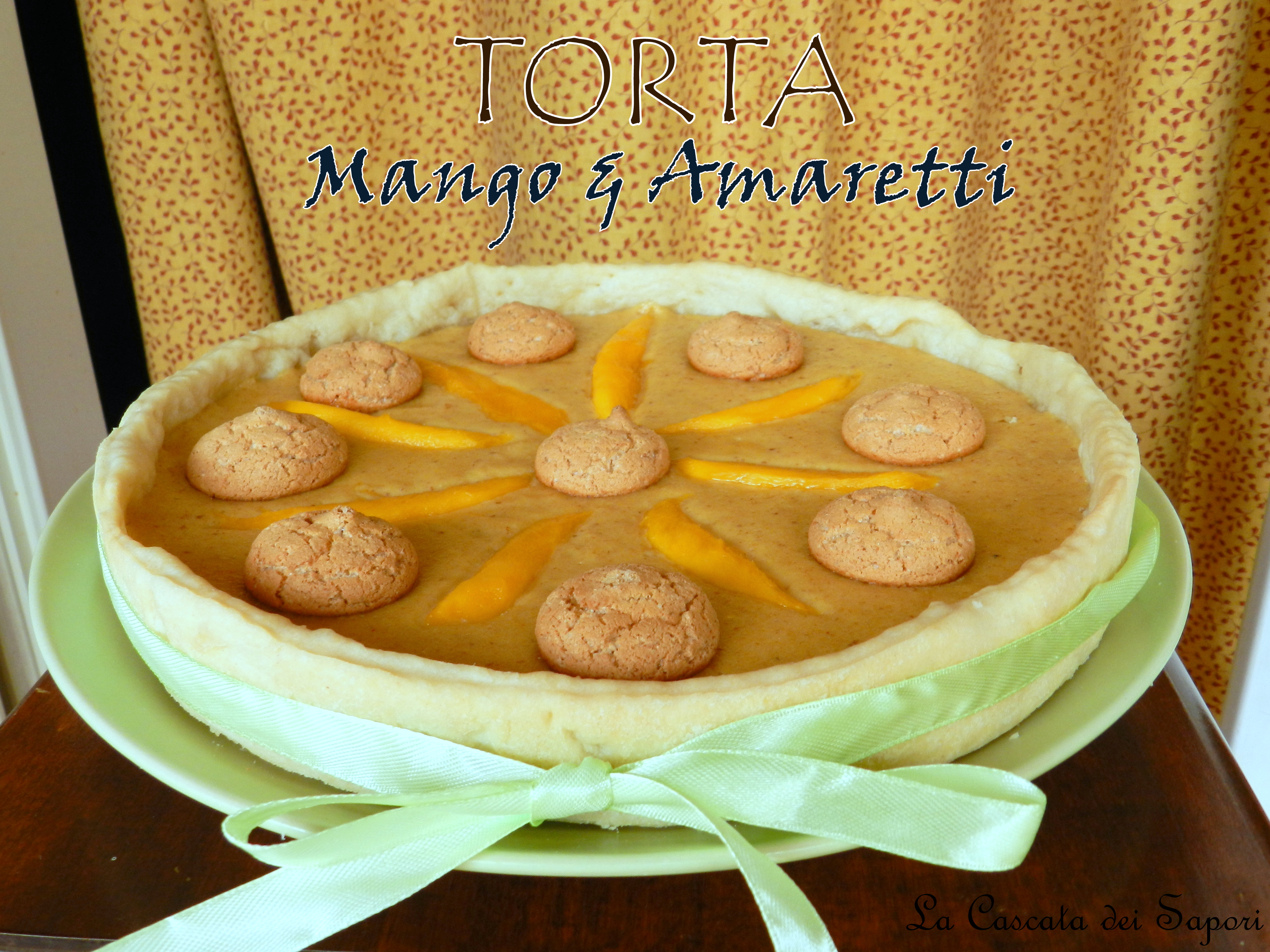 TORTA mango & amaretti