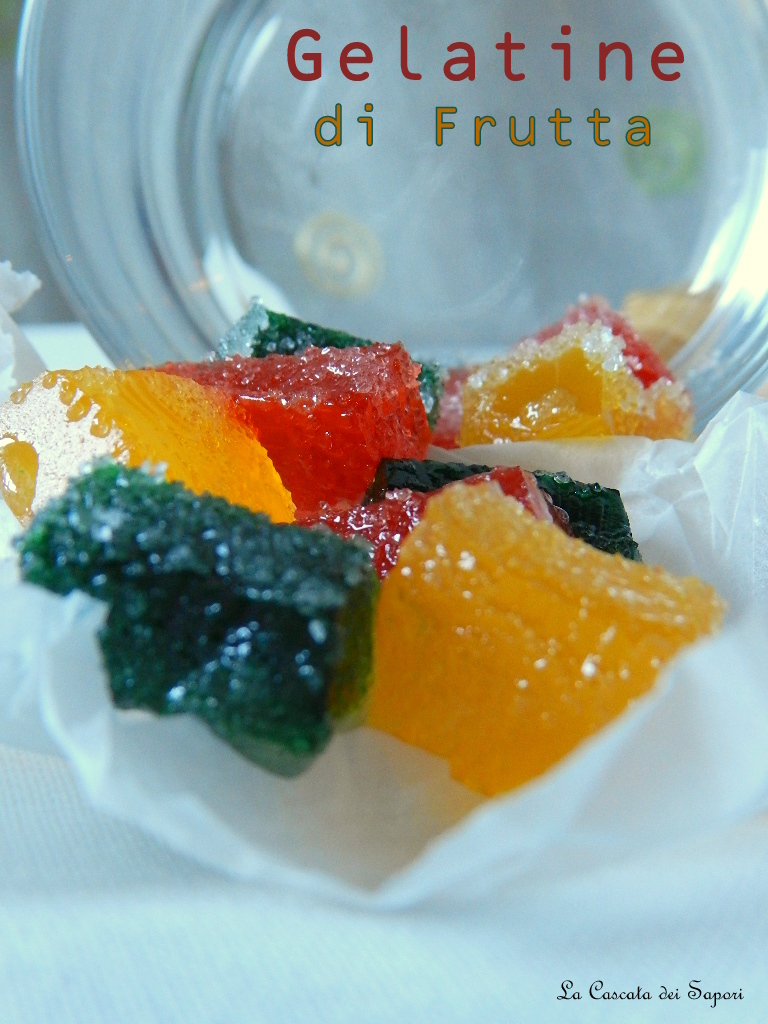 gelatine di frutta