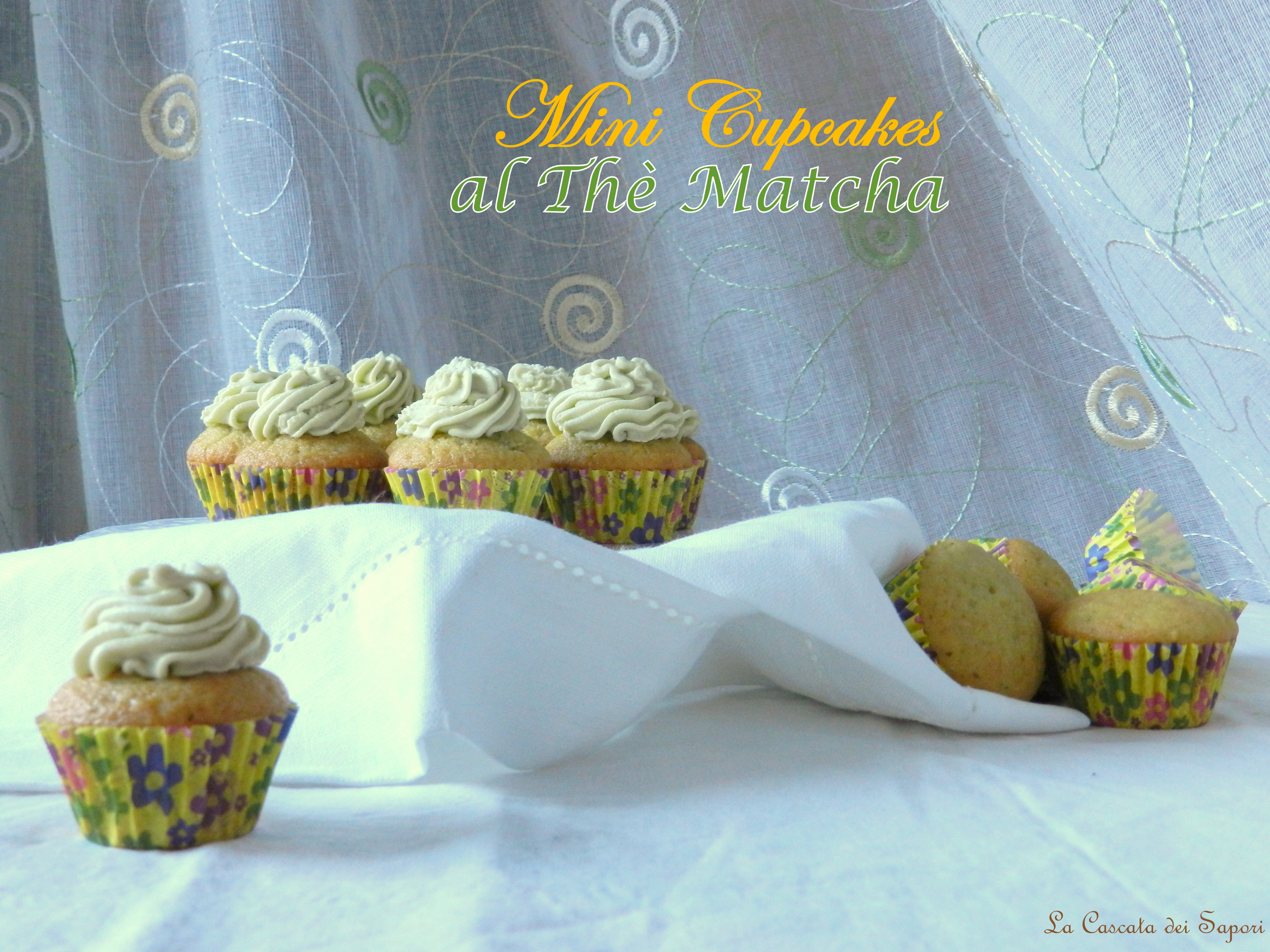 Mini Cupcakes al Thè Matcha