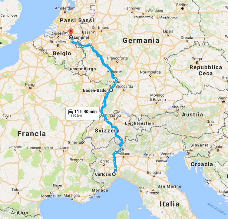 On The Road ITALIA - BELGIO: come organizzare il viaggio