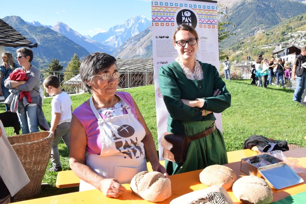 La Salle i Forni della Festa Lo Pan Ner 2018 in Valle d'Aosta. Blog Tour AIFB